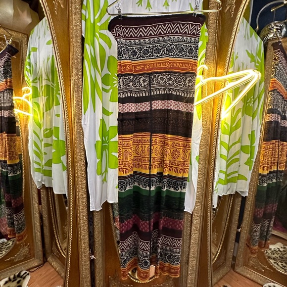 Sold- Jean Paul Gaultier skirt w/ tribal tattoo print - S/M - Picture 5 of 11